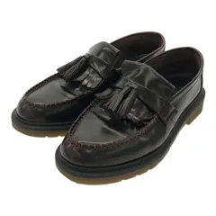 Dr.martens ドクターマーチン UK7 ADRIAN エイドリアン メンズキルトタッセルローファー ダークバーガンディ メンズ 人気