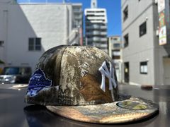 NEW ERA 59FIFTY Real Tree Camo ニューヨーク・ヤンキース リアルツリーカモ【ニューエラアウトドア】 7 1/2 ¥6600+送料¥550