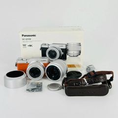 【元箱あり】ボディ若干傷あり■極上品■ PANASONIC  ルミックス GF9 ダブルズームレンズキット　DC-GF9W-D