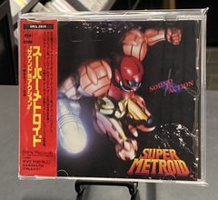 【初回盤赤帯】スーパーメトロイド "サウンドINアクション" サウンドトラック CD