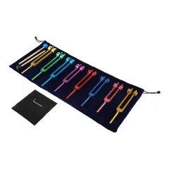新品★ソルフェジオ 音叉 9本セットでDNA修復 ヒーリング 癒し 528hz ソルフェジオ周波数 音叉 おんさ チューナー 9本セット「174Hz