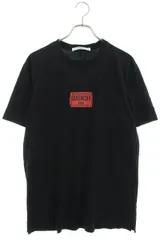 ジバンシィ 18SS BM701W3Y03 ダメージ加工ロゴパッチTシャツ メンズ XL