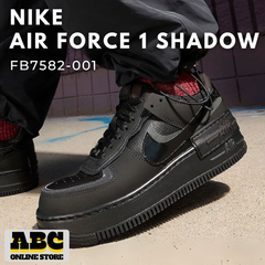 28.0cm [ナイキ] エアフォース1 AF1 シャドウ W AF1 SHADOW ブラック/ブラック FB7582-001