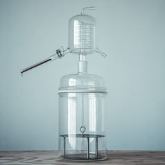 家庭用蒸留器 リカロマhomeSP [ホームエスピー] 精製 透明 アロマ おしゃれ インテリア Rikroma homeSP [Home SP], purification, transparent, aroma, stylish, interior