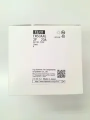 正規代理店購入 富士電機 FUJI ELECTRIC　一般配線用漏電遮断器 EW50AAG-3P020BW AC100-230V 30mA