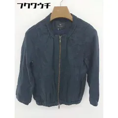 ◇ BEAUTY&YOUTH ビューティ&ユース UNITED ARROWS ジップアップ 長袖 ジャケット サイズM ネイビー レディース  【中古】 【1109080002788】