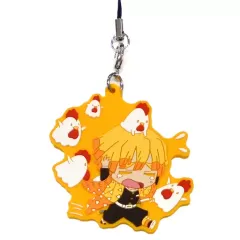 【中古】雑貨 我妻善逸 「鬼滅の刃×ローソン ラバーストラップ」