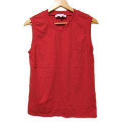 ENFOLD(エンフォルド) ノースリーブTシャツ サイズ38 M レディース美品  - レッド