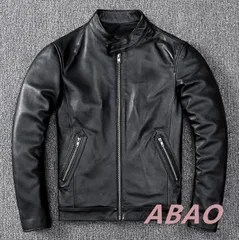 レザージャケット メンズ 革ジャン 本革 牛革 ライダースジャケット メンズファッション バイクジャケット 革ジャン S～5XL