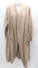 ◇ ⊇ Bou Jeloud ブージュルード 長袖 コート サイズFREE ブラウン レディース E  【1503050008181】