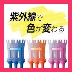 【スタッフおすすめ！】ダイヤゴルフ(DAIYA GOLF) ゴルフティー エアロスパークティー 360度首振り機能で飛距離アップ 折れにくい 見つけやすい 日本製 エキストラロング ロング セミロング レギュラー ゴルフ規則適合 初心者 3
