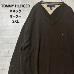 TOMMY HILFIGER　Vネック セーター　ニット　プルオーバー