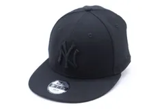 ニューエラ キャップ 9FIFTY ニューヨークヤンキース スナップバック 帽子 ブランド メンズ ブラック NEW ERA 【中古】