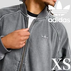 新品XS⭐️adidas アディカラー ルーズ デニム ブラック ウォッシュ ジャケット