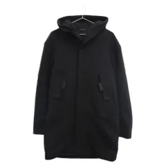 JIL SANDER (ジルサンダー) ウールボタンダウン ロングコート フード付きジャケット ブラック JSML410303 ML210802のサムネイル
