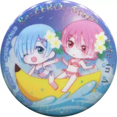 【中古】バッジ・ピンズ(キャラクター) レム＆ラム(バナナボート) 缶バッジ 「ガシャポンくじ Re：ゼロから始める異世界生活あそーと レム＆ラム 2」 C賞