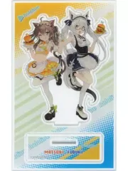 【中古】アクリルスタンド・アクリルパネル 白上フブキ＆夏色まつり アクリルスタンド 「バーチャルYouTuber ホロライブ×MOLLY.ONLINE 第6弾」