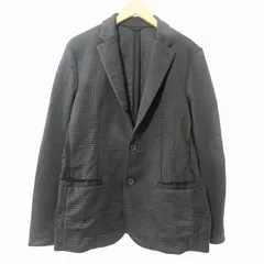 アルマーニエクスチェンジ A/X ARMANI EXCHANGE テーラードジャケット ブレザー ワッフル 黒 L 0403 IBO51のサムネイル