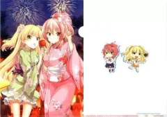 【中古】同人アクセサリー・小物系 【アイドルマスター】城ヶ崎姉妹クリアファイル 城ヶ崎美嘉＆城ヶ崎莉嘉(カヅチ) C88/Sweet Avenue