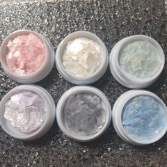 ネイルパーツ 6色セット シェル 貝 フレーク 薄い かわいい 春 夏 秋 冬
