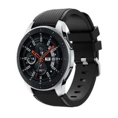 Samsung Galaxy Watch 46mm/ Watch 3 45mm バンド 22mm シリコン製 交換用バンド Samsung Galaxy Watch 46mm/ Gear S3 バンド