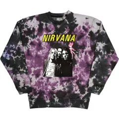 NIRVANA FLIPPER オフィシャルスウェット　タイダイ　トレーナー Mサイズのサムネイル