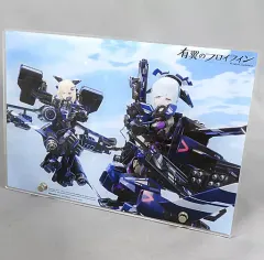 【中古】アクリルスタンド・アクリルパネル [単品] クラーラ・エルンスト＆エーリカ・レールツァー A5アクリルスタンド 「PS4/Switchソフト 有翼のフロイライン Limited Edition WonderGOO限定版」