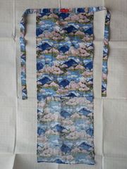 ☆ふんどし☆富士と城と桜柄プリントの越中褌９０ｃｍ「褌工房さっぽろ」