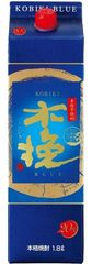 雲海酒造 木挽 BLUE ブルー 20度 パック 1.8L×1ケース/6本