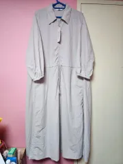 UNIQLO(ユニクロ) ロング シャツ ワンピース L サイズ