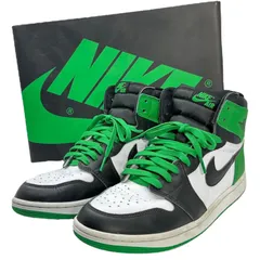 NIKE(ナイキ) Air Jordan 1 Retro High OG エアジョーダン 1 レトロ ハイ セルティックス DZ5485-031 27cm グリーン×ホワイト AI1 ハイカット スニーカー 箱付