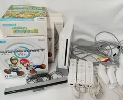 ♪Wii 本体+リモコン＆ヌンチャク3個ずつ+ソフト3本 セット