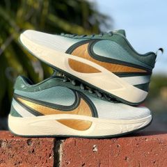 NIKE GIANNIS FREAK 6 GS ナイキ ヤニス フリーク 6 ヤニス アデトクンボ 【BOY'S】 vintage green/pale ivory-metallic gold FZ7305-300