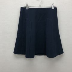 【PAUL&JOE SISTER】ポールアンドジョー シスター　ブルー　青　36　スカート　ひざ丈　レディース　フリル　オフィス