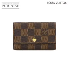 2024年最新】ルイ ヴィトン LOUIS VUITTON ダミエ キーケース6本 ミュルティクレ6 ブラウン ゴールド金具 N62630  中古の人気アイテム - メルカリ