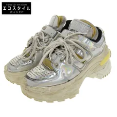 Maison Margiela メゾンマルジェラ Maison Margiela メゾンマルジェラ シャークソール プラットフォームスニーカー シューズ レディース メタリックシルバー 35 S39WS0037 35のサムネイル