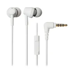 【新品・7営業日以内発送】オーディオテクニカ ATH-CK350XIS WH マイク付きイヤホン ATHCK350XISWH【沖縄離島販売不可】