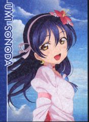 러브라이브! The School Idol Movie(4DX) 방문자 특전 홀로그램 트레이딩 카드 우리는 하나의 빛 ver.(소노다 우미) 2주째
