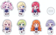 【中古】アクリルスタンド・アクリルパネル 全7種セット 「ひみつのアイプリ アクリルぷちスタンド 02.制服ver.(ミニキャライラスト)」