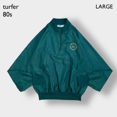 turfer 80s USA製 ブルゾン ハーフジップ プルオーバー ラグラン