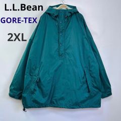 L.L.Bean エルエルビーン ゴアテックス GORE‑TEX  ハーフジップ アノラックパーカー ナイロンジャケット 2XL【S22-4】