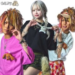 ガルフィー GALFY ずっと一緒だよ Tee 半袖 Tシャツ 152095 L XL サイズ #10 WHITE 20 BLACK #110 LAVENDER ヤンキー ギャル メンズ レディース 25SS