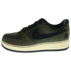 NIKE (ナイキ) ×UNDEFEATED AIR FORCE 1 LOW SP アンディフィーテッド エアフォース1 ローカットスニーカー カーキ US10/28.0cm DH3064-300