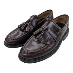 【着用数回】Loake タッセルローファー　7 1/2　ボルドー 楽天市場】Loake England メンズ ロークイングランド タッセル