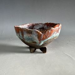 小品盆栽鉢山野草鉢 英国製ERIN窯 アクセント鉢24