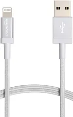 【即日発送】0.9m) 各種対応(シルバー Pro/12/SE(第2世代)/iPad 13/13 iPhone MFi認証 Apple iPhone充電 ナイロン ライトニングケーブル ベーシック