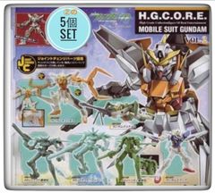 Ｈ．Ｇ．Ｃ．Ｏ．Ｒ．Ｅ．機動戦士ガンダム０２　５種セット② ガシャ　ガチャ　カプセル　ガチャガチャ　ガシャポン　カプセルトイ