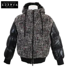 週末お値下げ極美品MONCLERラメツイードダウン