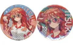 【中古】バッジ・ピンズ 中野五月 缶バッジ2個セット 「きゃらっとくじ 五等分の花嫁＊ ～Vivid City Rhythm～」 E-5賞