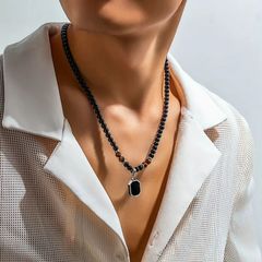 メンズネックレス　ナチュラルストーンボリュームネックレス　パワーストーンネックレス　ネックレス　アクセサリー　レディースネックレス